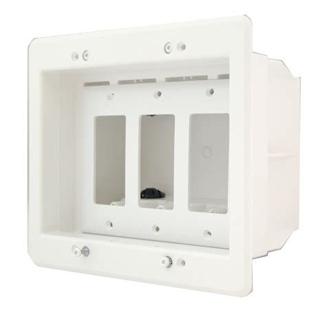 electrical boxes for garage firewall|recessed electrical box protection.